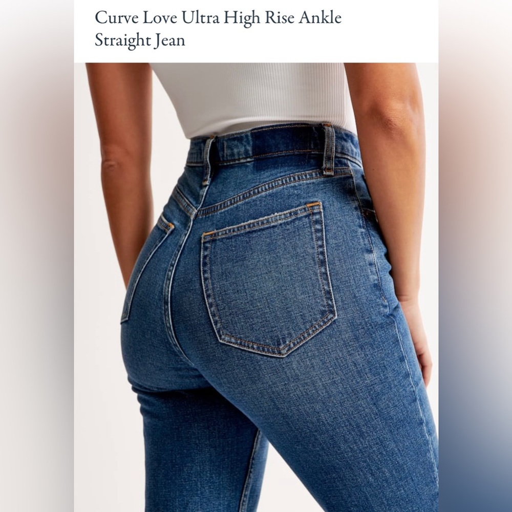 Ankle Straight Ultra High Rise - Picture 3 of 4